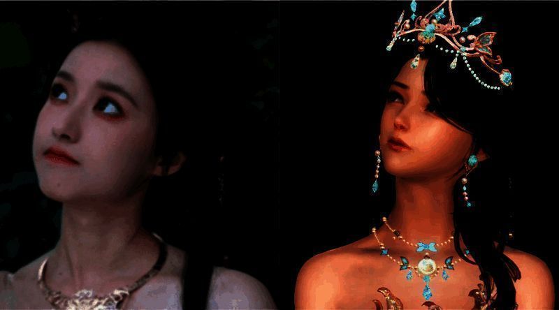 逆水寒手游剧组模式AI动捕效果示例画面