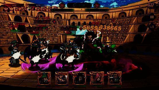 召唤毒龙攻击路飞太郎效果图