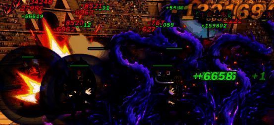 召唤毒龙施加护盾效果图