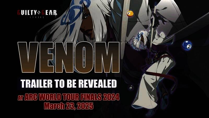 《罪恶装备：STRIVE》新DLC角色Venom视觉图