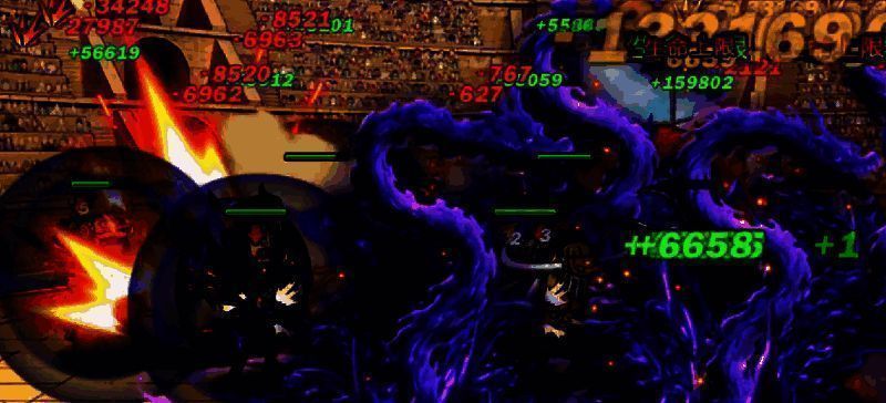 狱长·麦哲伦召唤毒龙后施加护盾效果