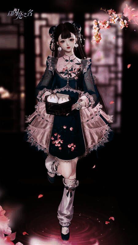 《以闪亮之名》竹雀鸣枝五星套装手持食盒展示