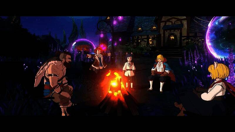 《二之国:交错世界》玩家社交场景2