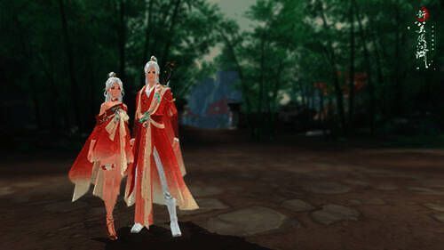 《新笑傲江湖》手游意暖旧岁时装展示