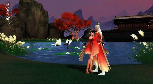 《新笑傲江湖》手游玩家穿着意暖旧岁时装画面