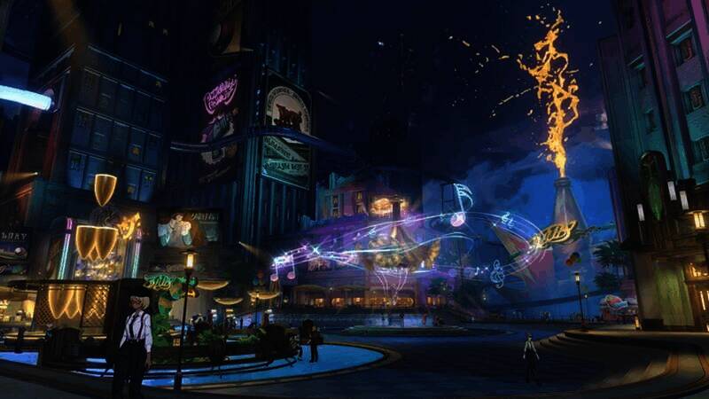 匹诺康尼街头独特的景象