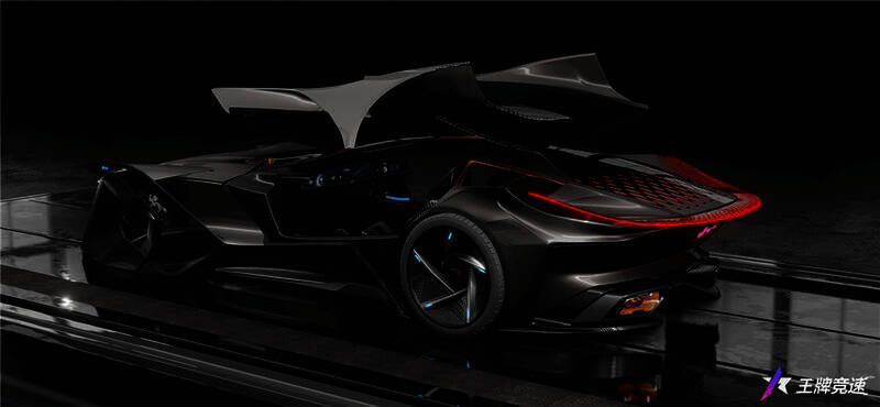 游龙惊鸿赛车外观细节图