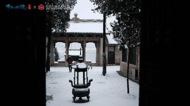 李庄文庙龙纹琉璃近景图