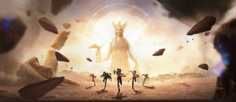 圣斗士星矢手游宣传图片