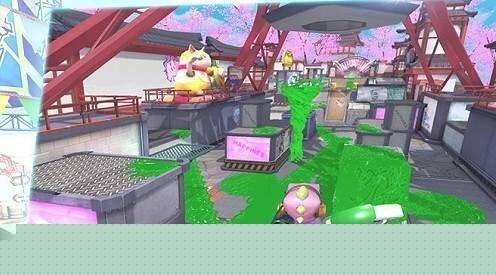 玩家使用涂鸦枪占地