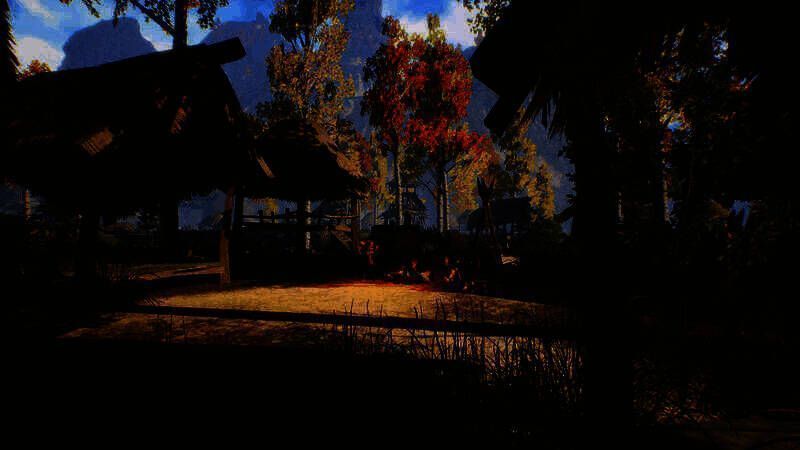 哥布林村庄营地画面