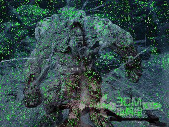 小雪怪三连击动作图