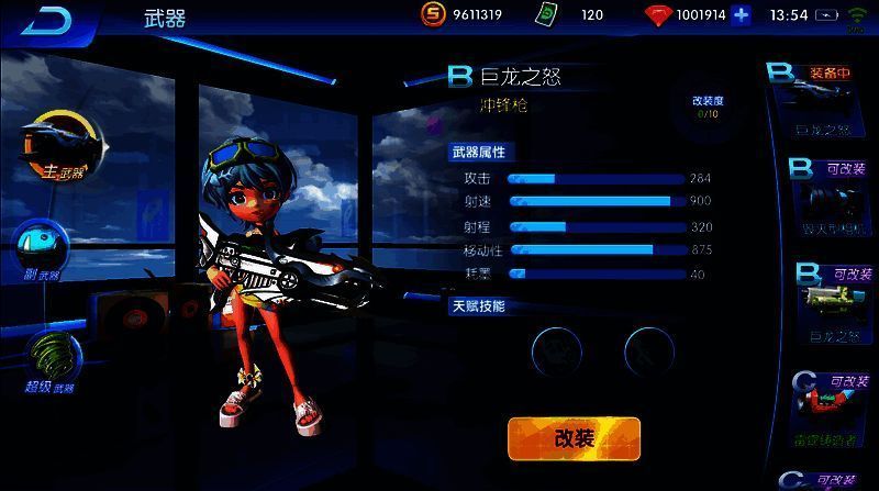 巨龙之怒冲锋枪