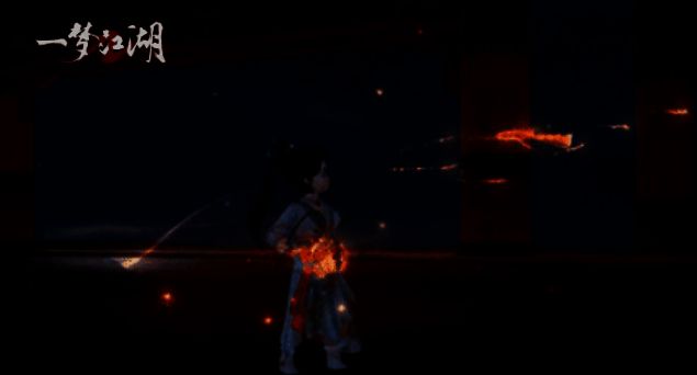 《一梦江湖》背挂跃鲤南溪特殊表情动作展示图