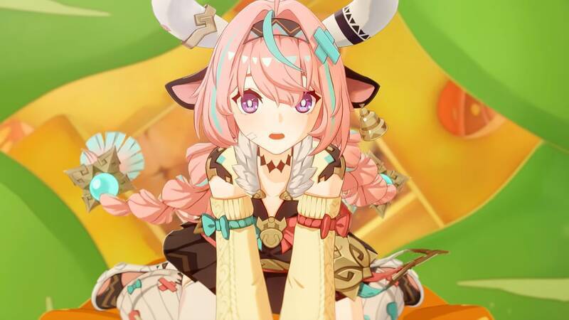 《原神》角色瓦雷莎宣传图