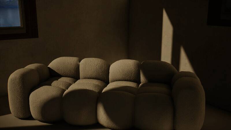 inZOI云朵毛绒沙发使用教程图1