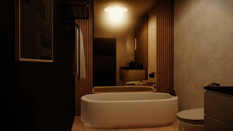 《inZOI》酒店风格浴室房间使用教程图1