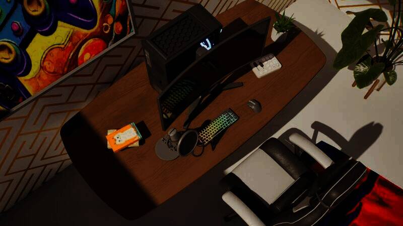 inZOI宅女游戏室内部布置图3