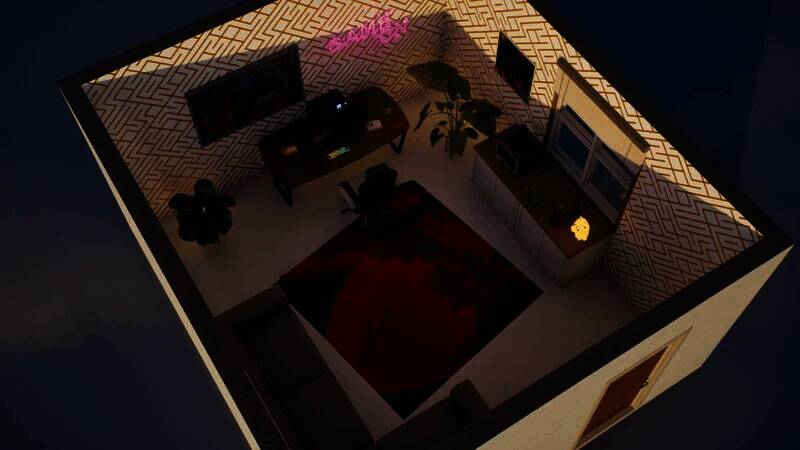 inZOI宅女游戏室内部布置图5