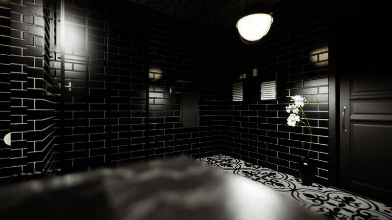 inZOI黑色时尚浴室房间使用教程图4