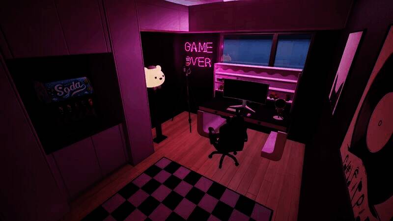 《inZOI》粉色游戏室使用教程图1