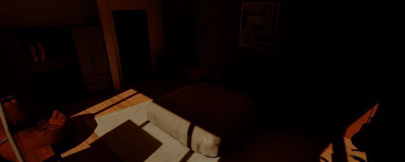 《inZOI》现代风格卧室展示图