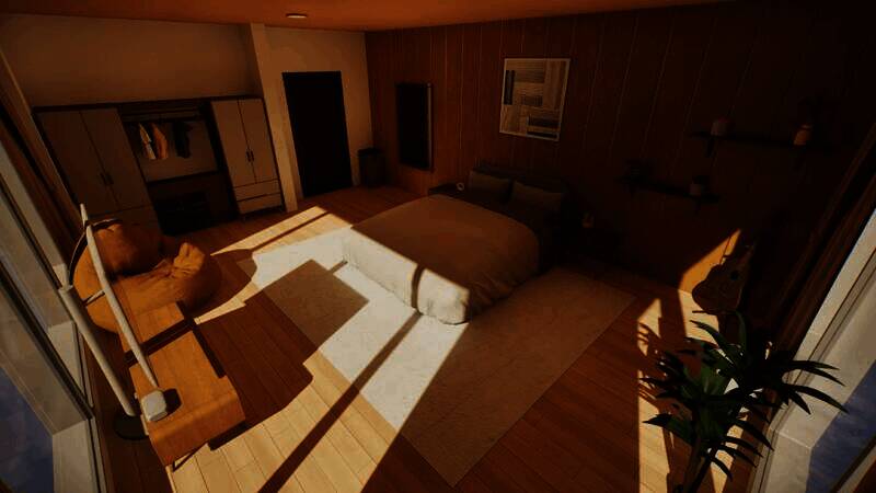 《inZOI》现代风格卧室使用教程图1