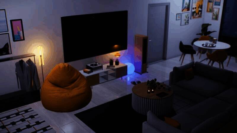 inZOI现代风格厨房客厅房间使用教程图2