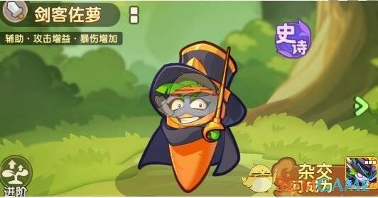 剑客佐罗植物形象