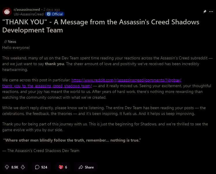 《刺客信条：影》相关配图3