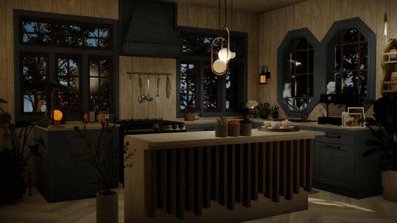 《inZOI》蓝色厨房房间使用教程图1