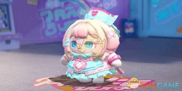 《蛋仔派对》白衣天使兰达亮色系染色效果