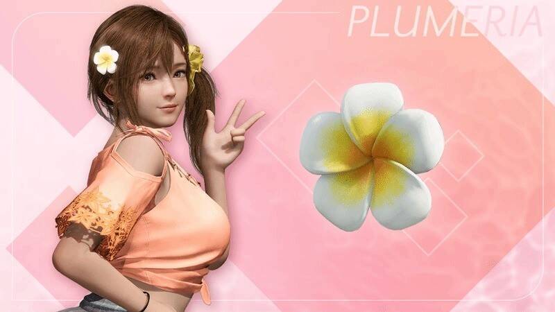 《死或生：女神璀璨假期》数字版预购发型特典图片