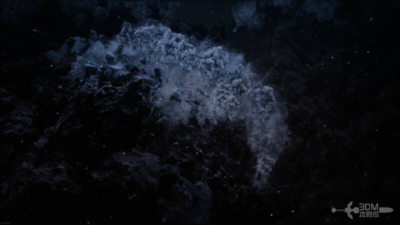 游戏中卡赞被流放遇雪崩画面