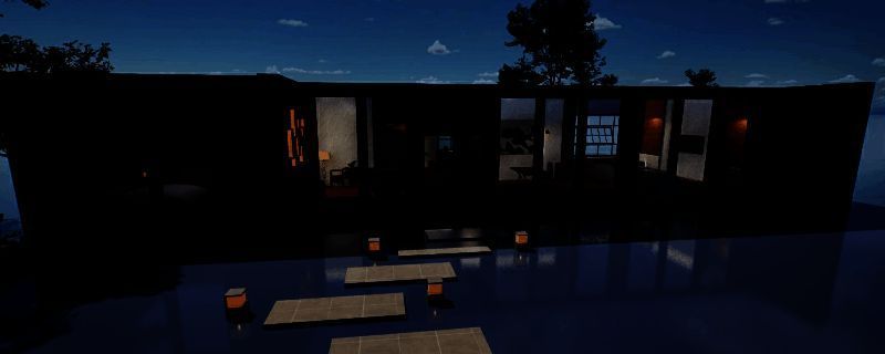 《inZOI》现代家居地产外观图