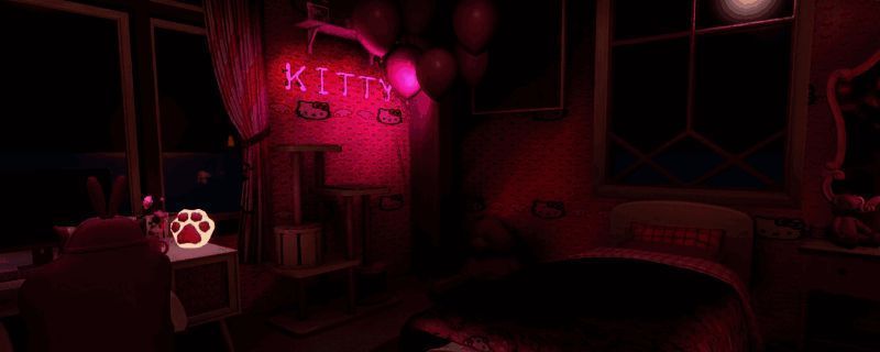 inZOI粉色游戏女孩地产外观图