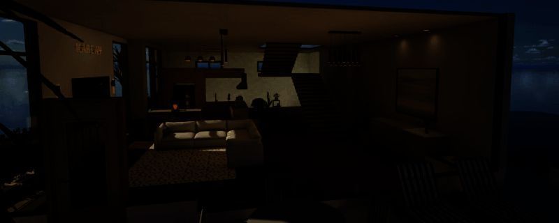 《inZOI》海边阳光房外观图