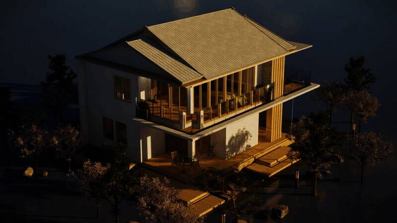 《inZOI》日式风格小型别墅使用教程图1