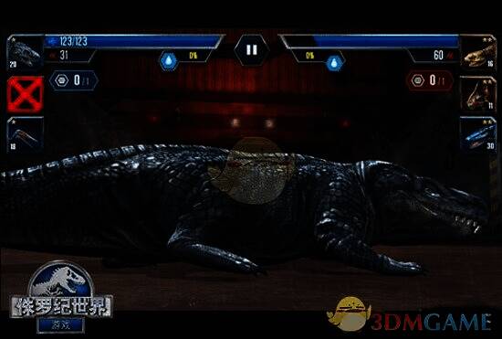 《侏罗纪世界手游》竞技场战斗关键时刻画面