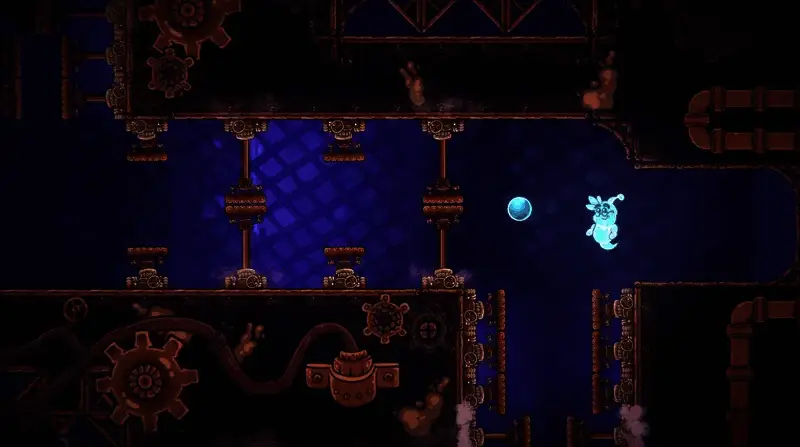 游戏危险与谜题关卡画面