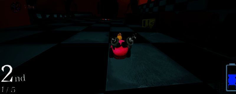 玩具熊的五圈竞速游戏画面