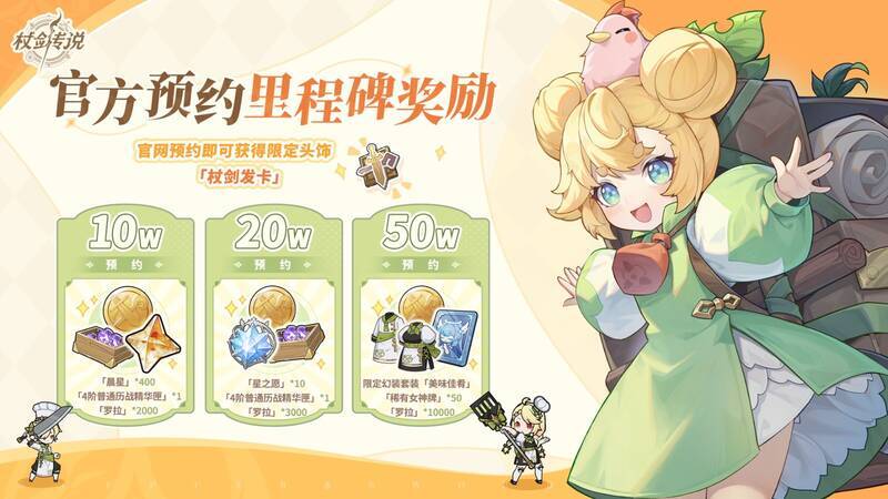 《杖剑传说》奖励展示图