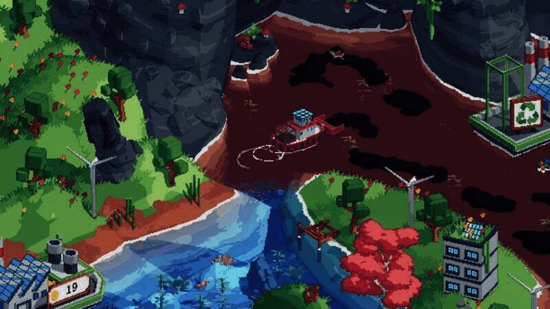 《溢出》游戏画面2