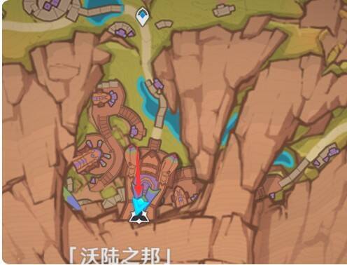 图娜卡在沃陆之邦的位置图