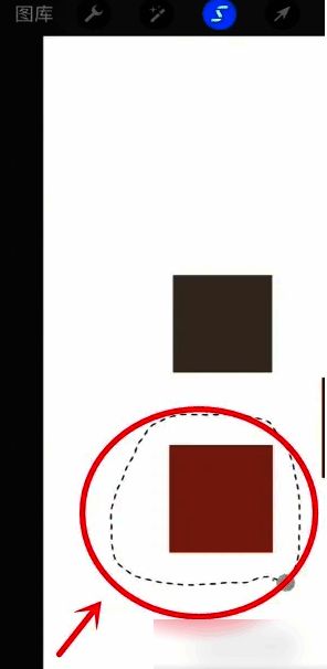 Procreate绘制选区完成图