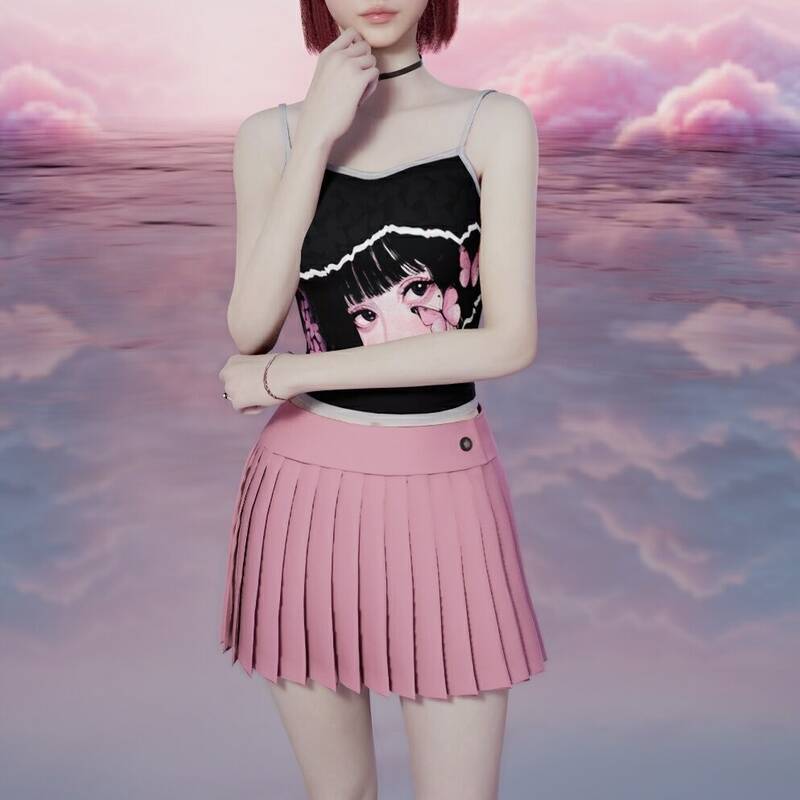 《inZOI》吊带背心百褶裙使用教程图3