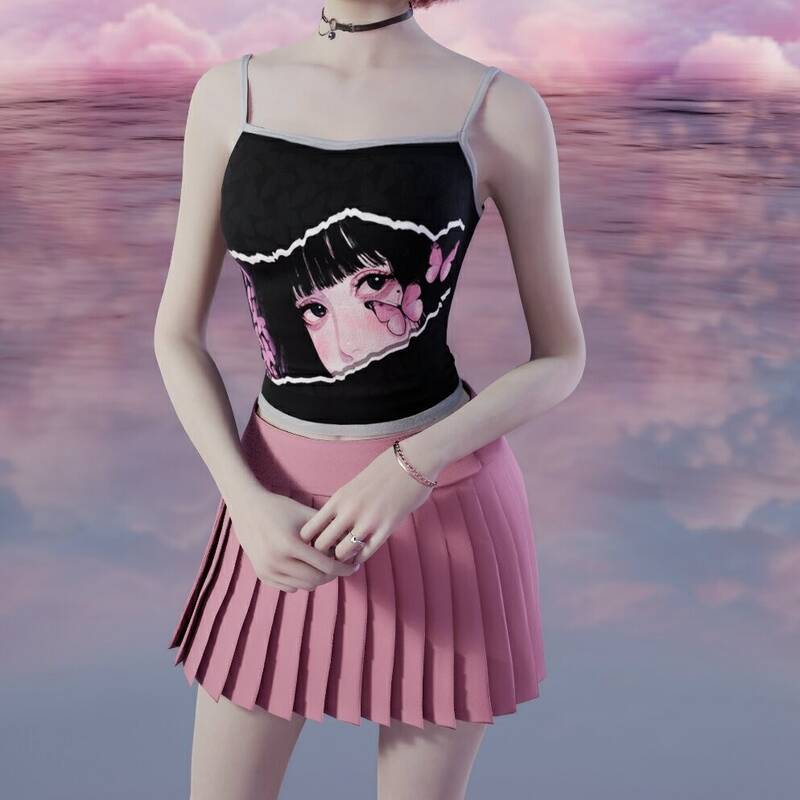 《inZOI》吊带背心百褶裙使用教程图4