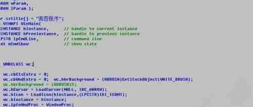 设置完成后代码编辑器界面图