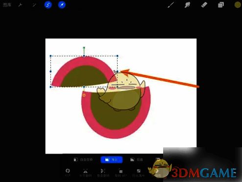 移动选区界面图