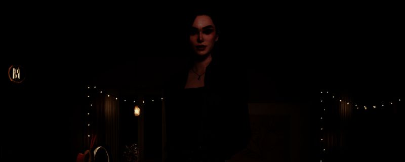 inZOI哥特风皮衣皮裤展示图